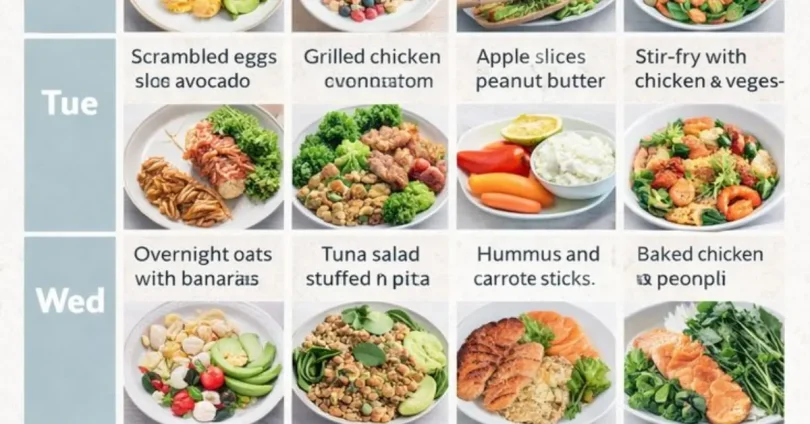 healthy nutrition plan