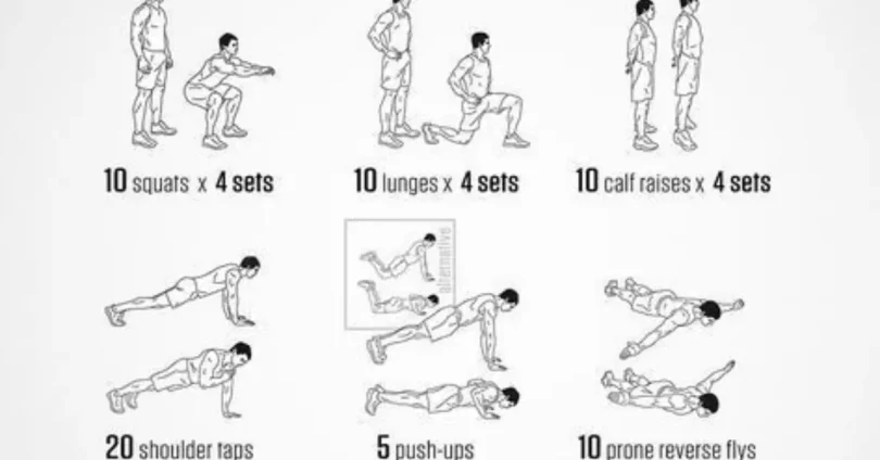 home workout routines