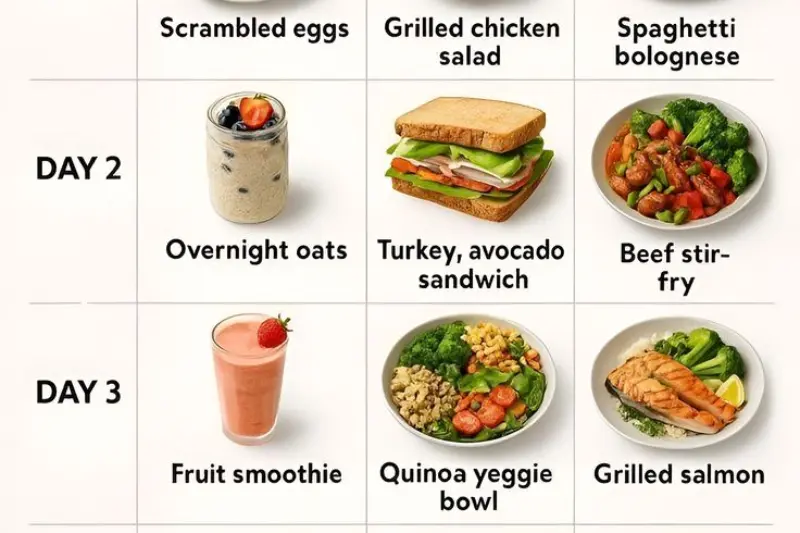 what is a healthy nutrition plan